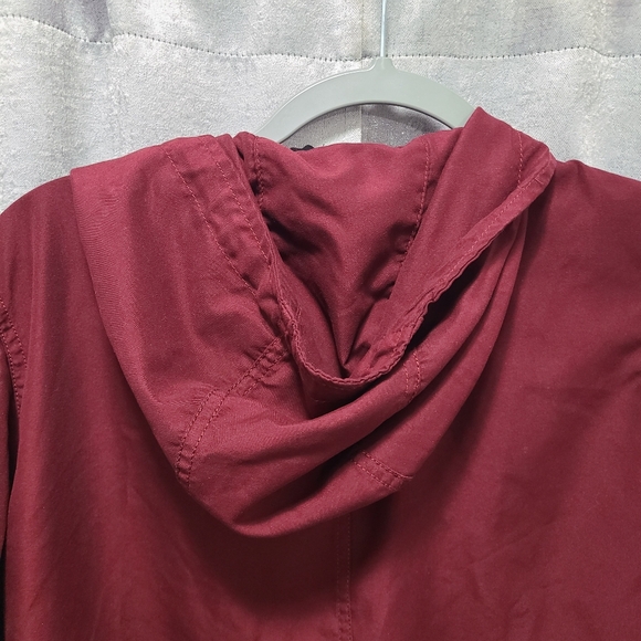 Forever‎ 21 Maroon Jacket Size Small - Picture 3 of 10
